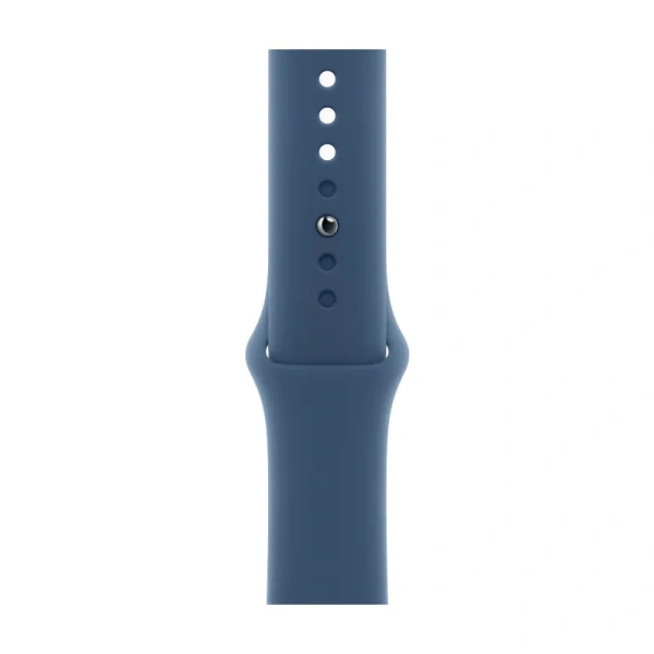 Apple Watch Series SE 2024 40mm Silver Aluminum Case with Denim Sport Band M/L